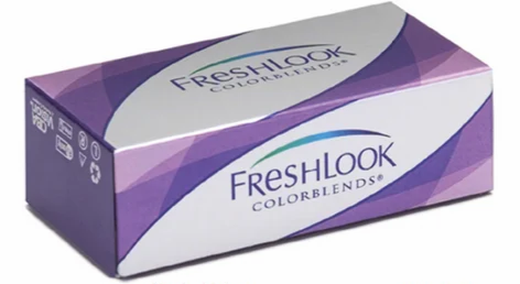 Fresh look contact lenses